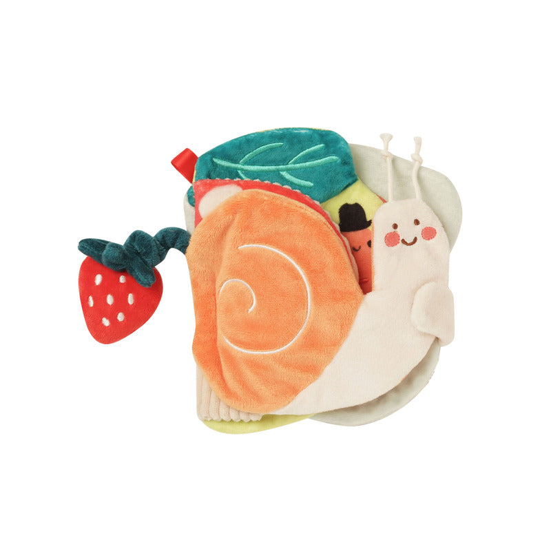 MANHATTAN TOY - FABRIC BOOK : SILLY SNAIL 