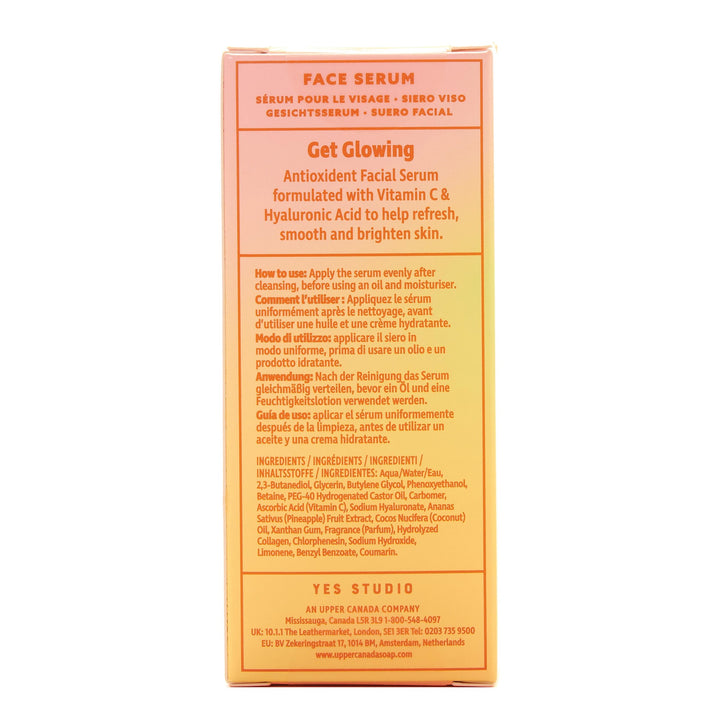 YES STUDIO - GLOW UP FACE SERUM: ORANGE 