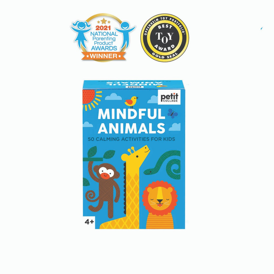 PETIT COLLAGE - MINDFUL ANIMALS: CALMING ACTIVITY CARDS 