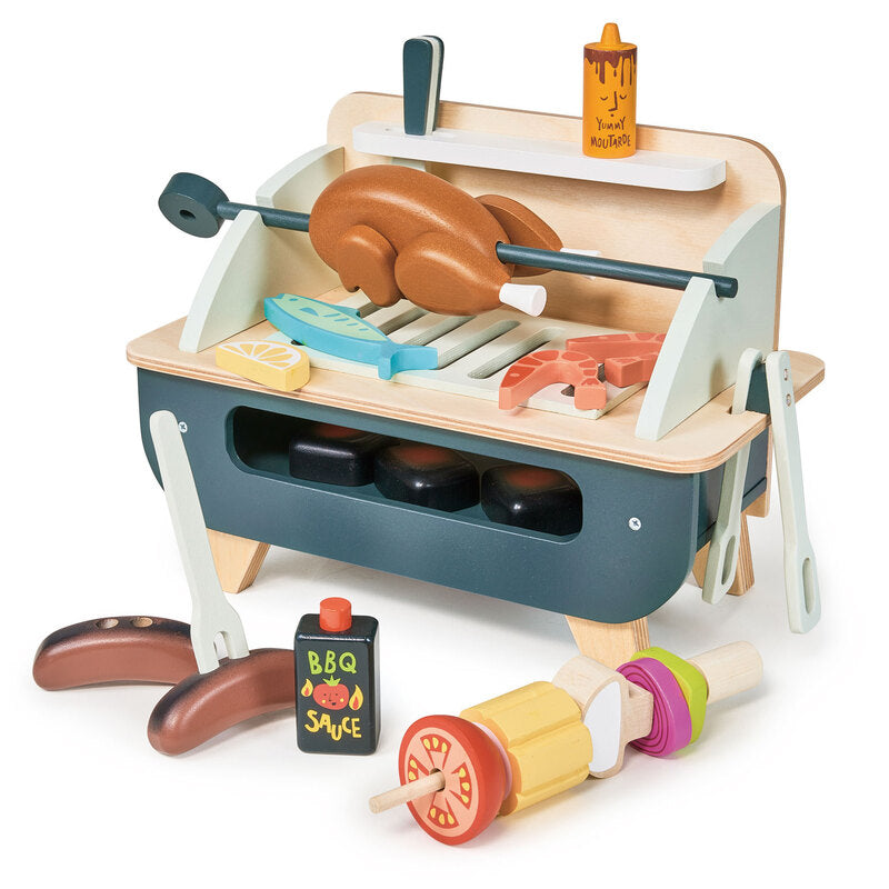 TENDER LEAF TOYS - BARBEQUE PLAY SET 