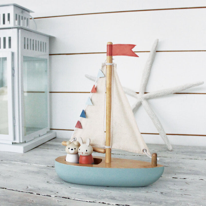 TENDER LEAFT TOYS - SAILAWAY BOAT