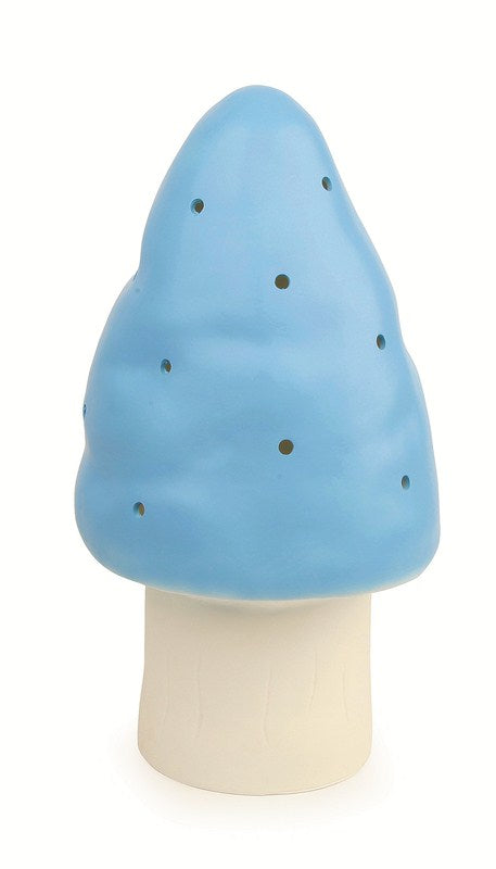 HEICO - SMALL BLUE MUSHROOM LAMP 