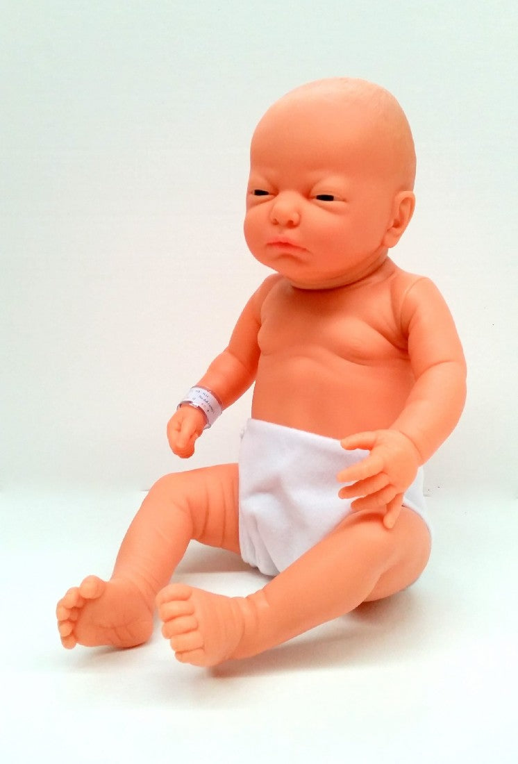 BELONIL - NEWBORN BABY BOY DOLL, CAUCASIAN