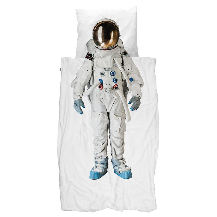 SNURK - SINGLE QUILT COVER AND PILLOW SET: ASTRONAUT 