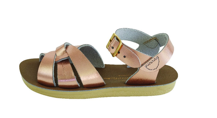 SALTWATER - ROSE GOLD SUNSAN SWIMMER SANDAL