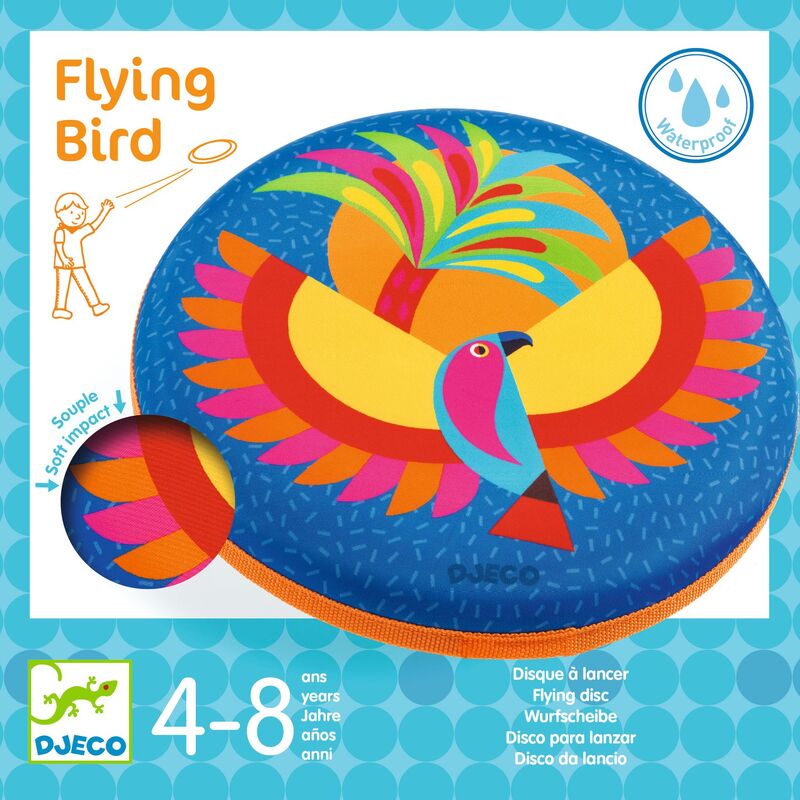 DJECO - FLYING BIRD FRISBEE 