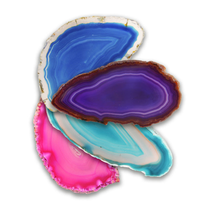 ROCKS AND MINERALS - AGATE SLICES