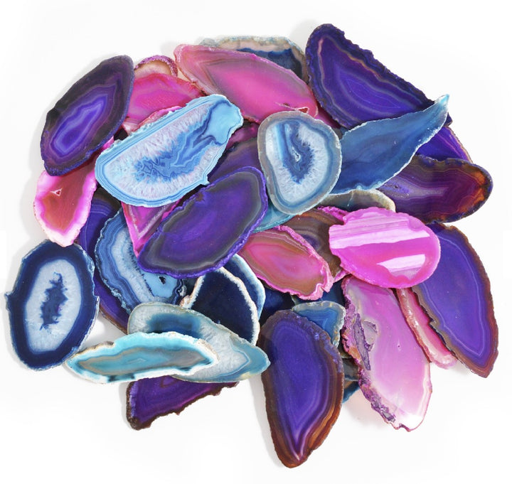 ROCKS AND MINERALS - AGATE SLICES