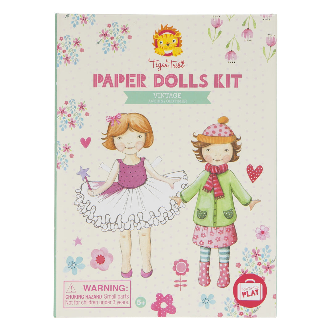 TIGER TRIBE - PAPER DOLLS KIT: VINTAGE 