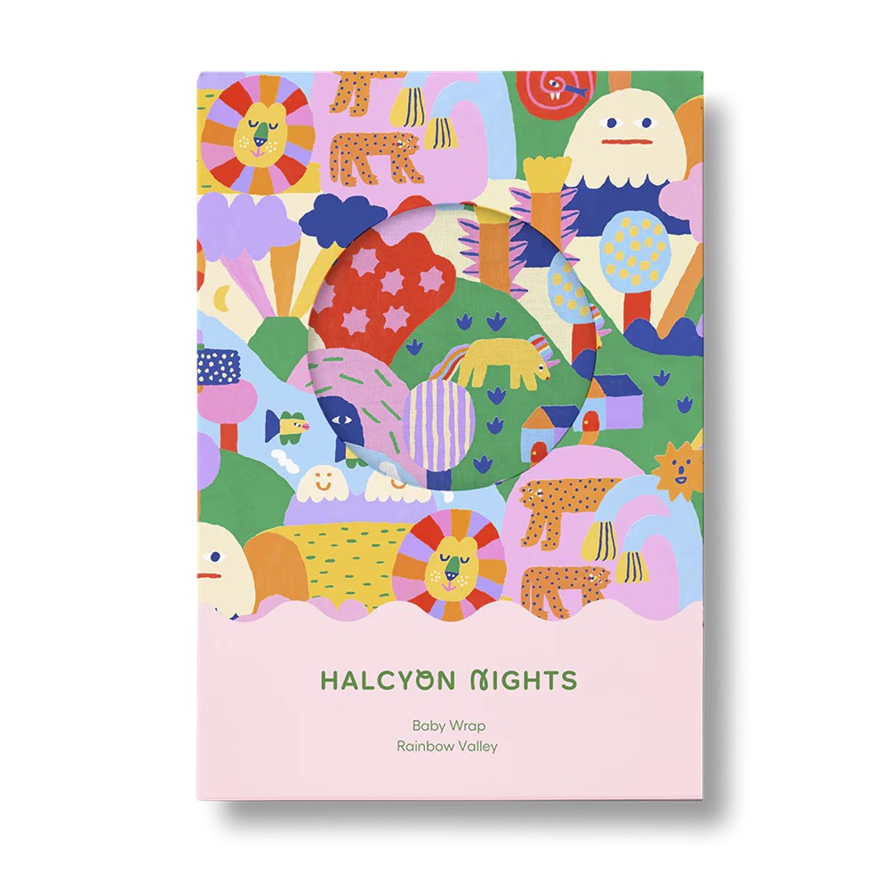 HALCYON NIGHTS - RAINBOW VALLEY BABY WRAP 