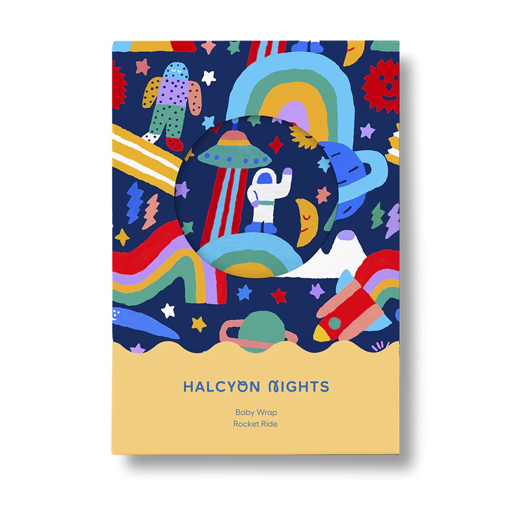 HALCYON NIGHTS - ROCKET RIDE BABY WRAP 