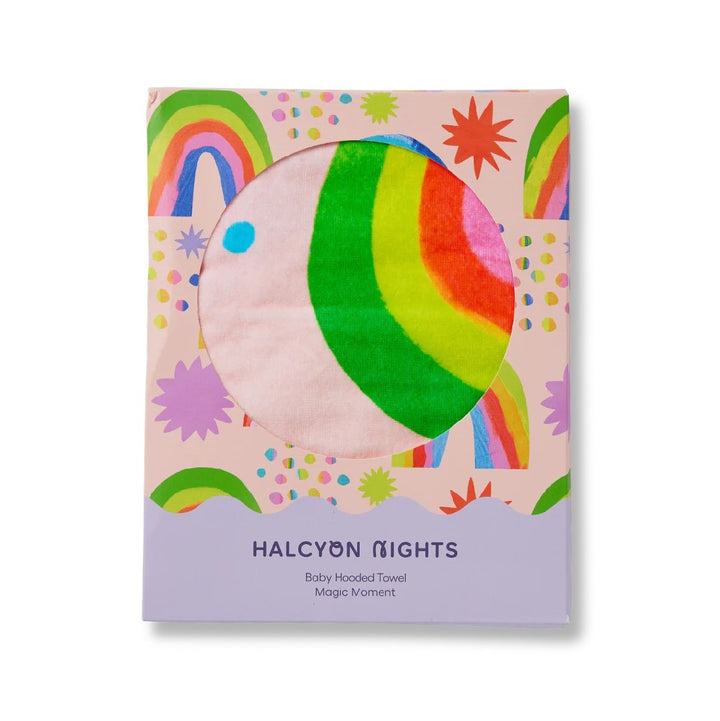 HALCYON NIGHTS - MAGIC MOMENTS BABY BATH TOWEL 75X75 CM