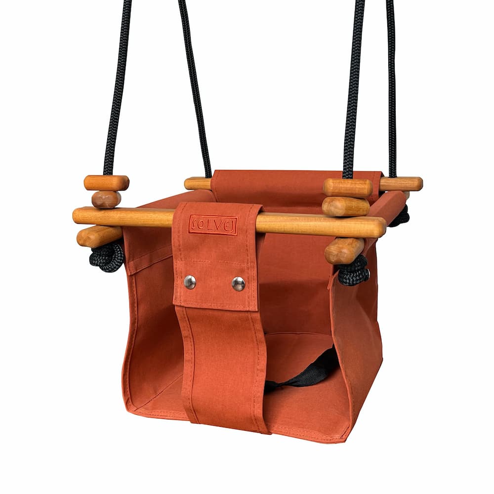 SOLVEJ - BABY TODDLER SWING: AUTUMN RUST