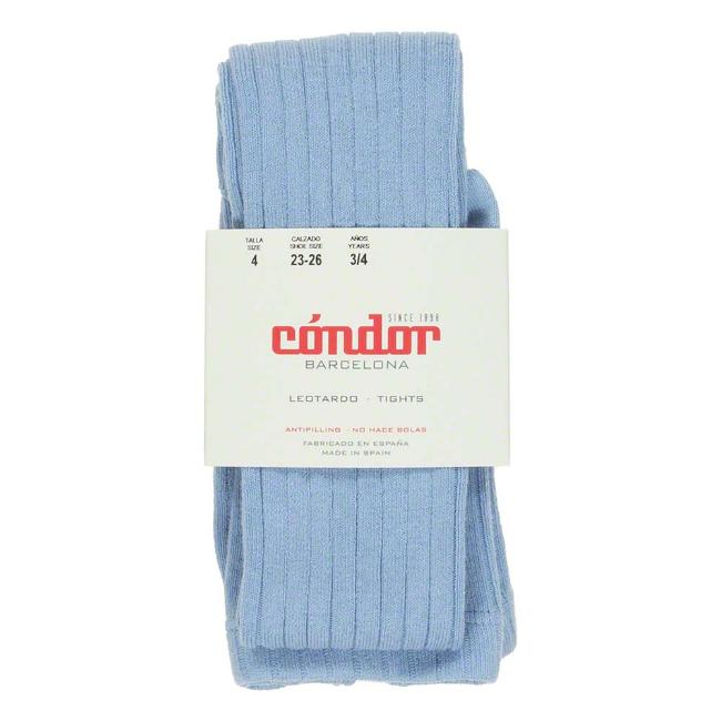 CONDOR - RIB TIGHT: COLOUR #446 AZULADO BLUE [sz:000]