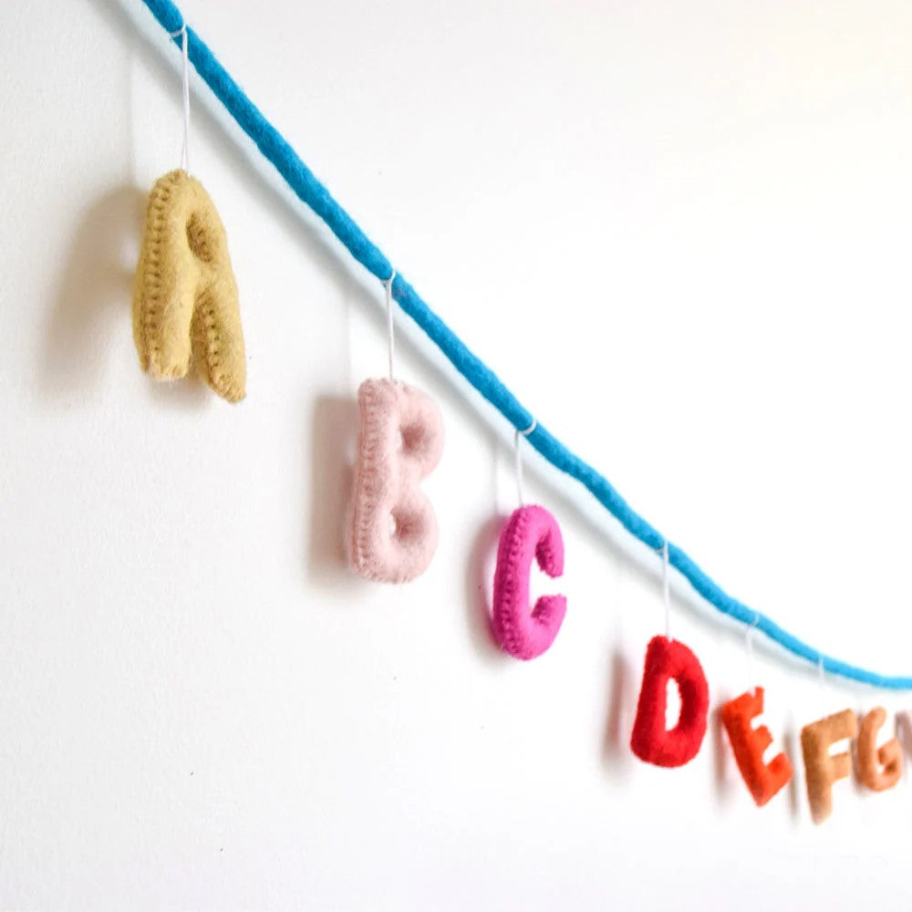 TARA TREASURES - COLOURFUL ALPHABET GARLAND A TO Z