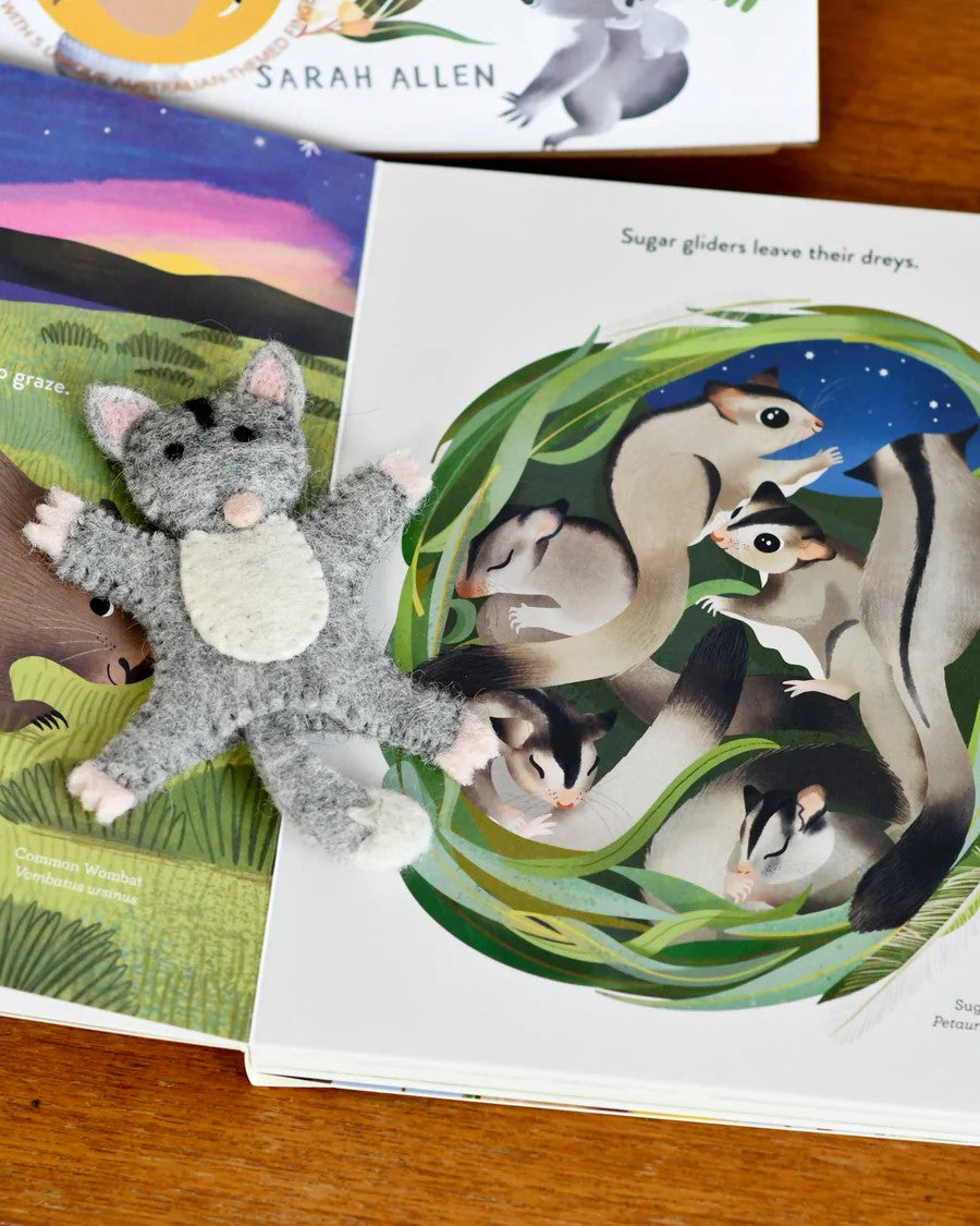 TARA TREASURES - FINGER PUPPET & BOOK SET: JUMPING JOEYS