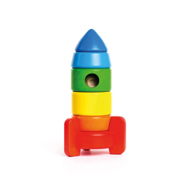 BAJO - WOODEN STACKING ROCKET