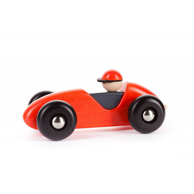 BAJO - WOODEN LR CAR: RED