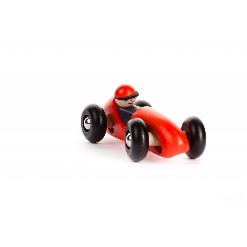 BAJO - WOODEN LR CAR: RED