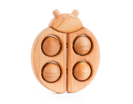 BAJO - WOODEN LADYBIRD: NATURAL