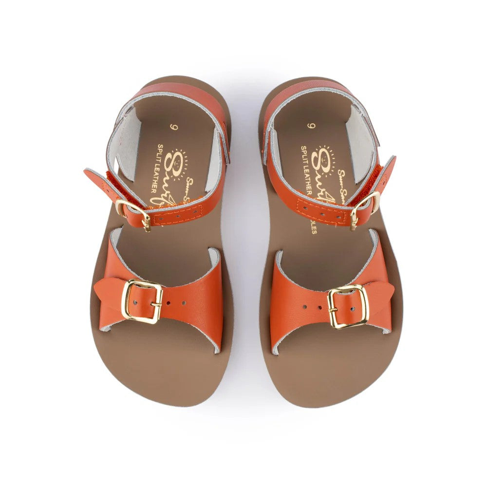 SALTWATER - KIDS SUNSAN SURFER HOOK & LOOP(VELCRO): PAPRIKA [sz:INFANT 7]