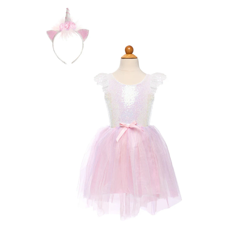 GREAT PRETENDERS - DREAMY UNICORN DRESS [sz:5-6 YRS]