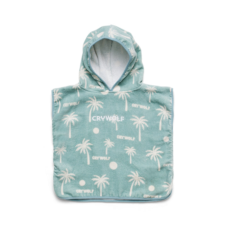 CRYWOLF - BABY HOODED TOWEL: PACIFIC BLUE