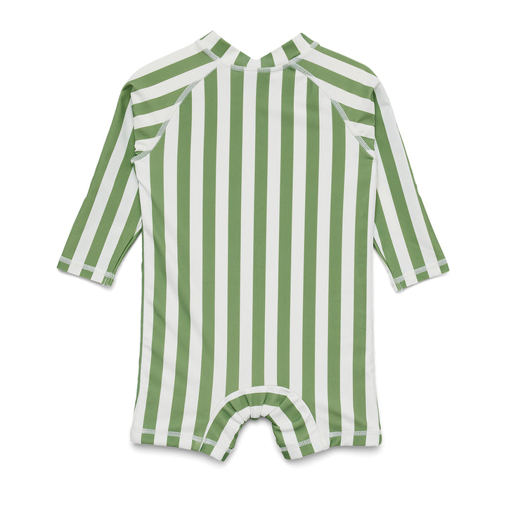 CRYWOLF - RASH SUIT: COASTAL STRIPE [sz:6-12 MTHS]