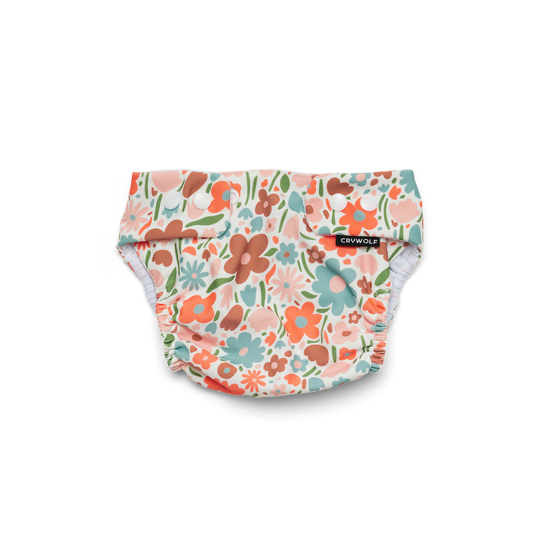 CRYWOLF - SWIM NAPPY: FLOWER MARKET [sz:0-1 YRS]