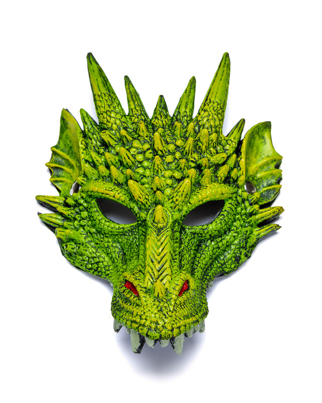 GREAT PRETENDERS - DRESS UP: GREEN DRAGON MASK