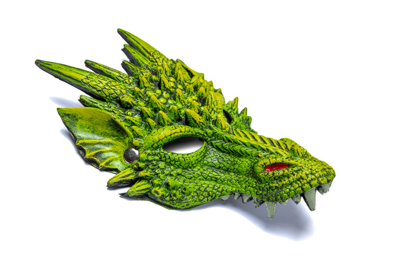 GREAT PRETENDERS - DRESS UP: GREEN DRAGON MASK