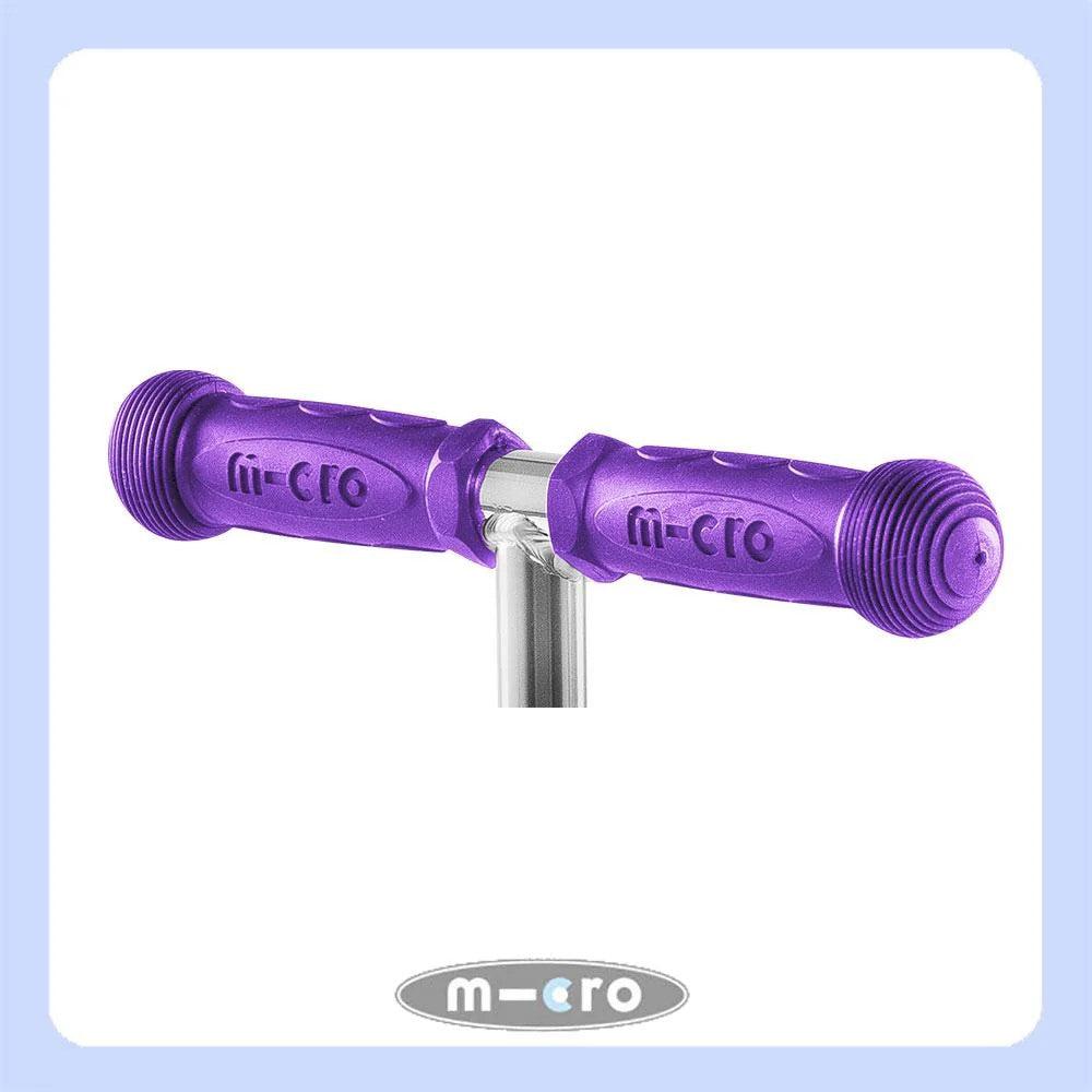 MICRO - RUBBER GRIPS FOR MINI MICRO SCOOTER: PURPLE 