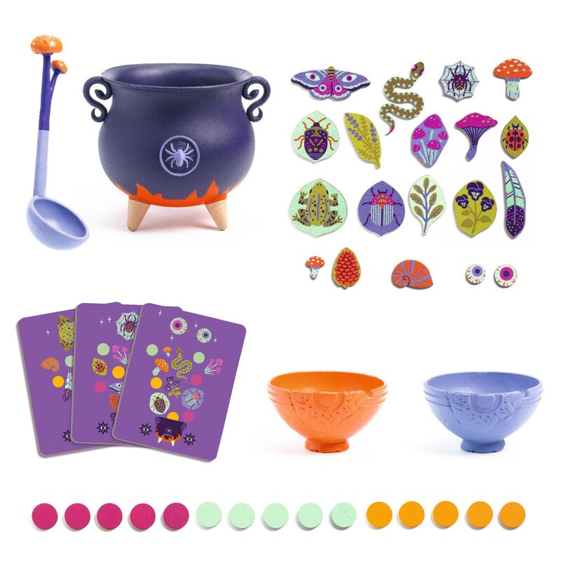 DJECO - 41 PIECE WITCH'S SOUP & POTIONS 