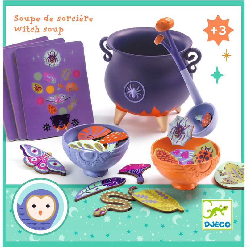 DJECO - 41 PIECE WITCH'S SOUP & POTIONS 