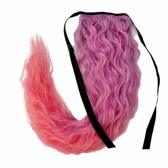 HAIRY FAIRY - CORAL WAVY PONYTAIL: 50CM