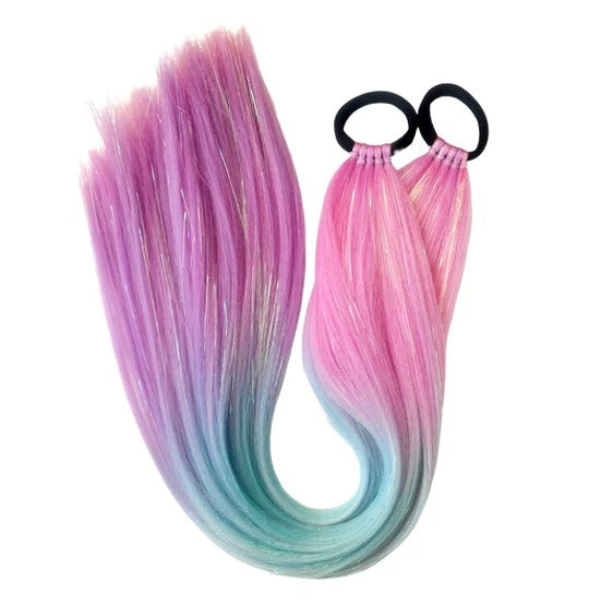 HAIRY FAIRY - BUBBLEGUM STRAIGHT SET:  60CM