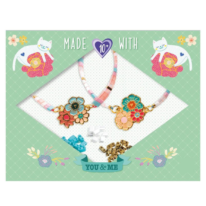 DJECO - YOU & ME TILA & FLOWERS BEADS SET