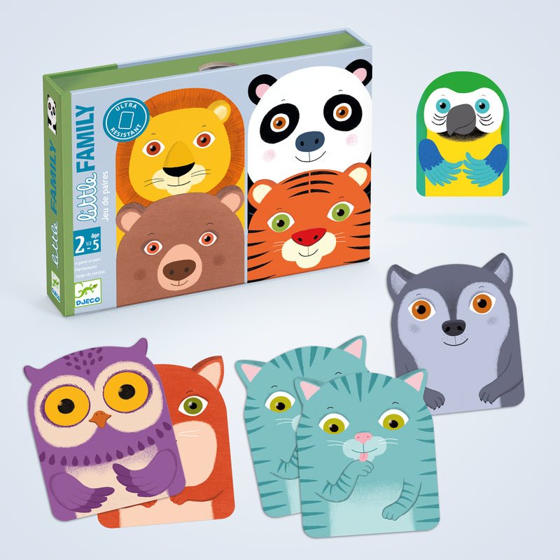 DJECO - LITTLE FAMILY TODDLER CARD GAME