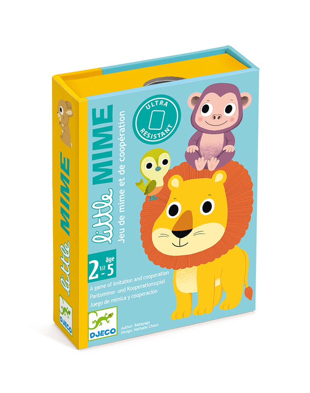 DJECO - LITTLE MIME TODDLER CARD GAME 