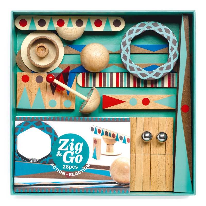 DJECO - ZIG & GO 28 PC SET