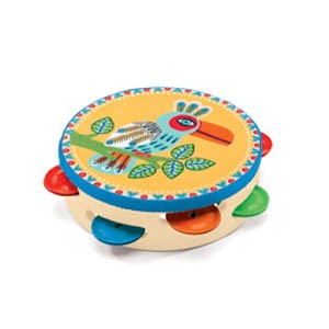 DJECO - ANIMAMBO MUSICAL TAMBOURINE 