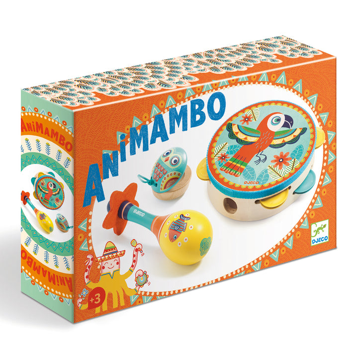 DJECO - ANIMAMBO SET OF 3 INSTRUMENTS