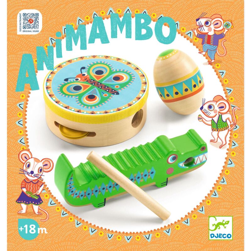 DJECO - ANIMAMBO PERCUSSION SET 