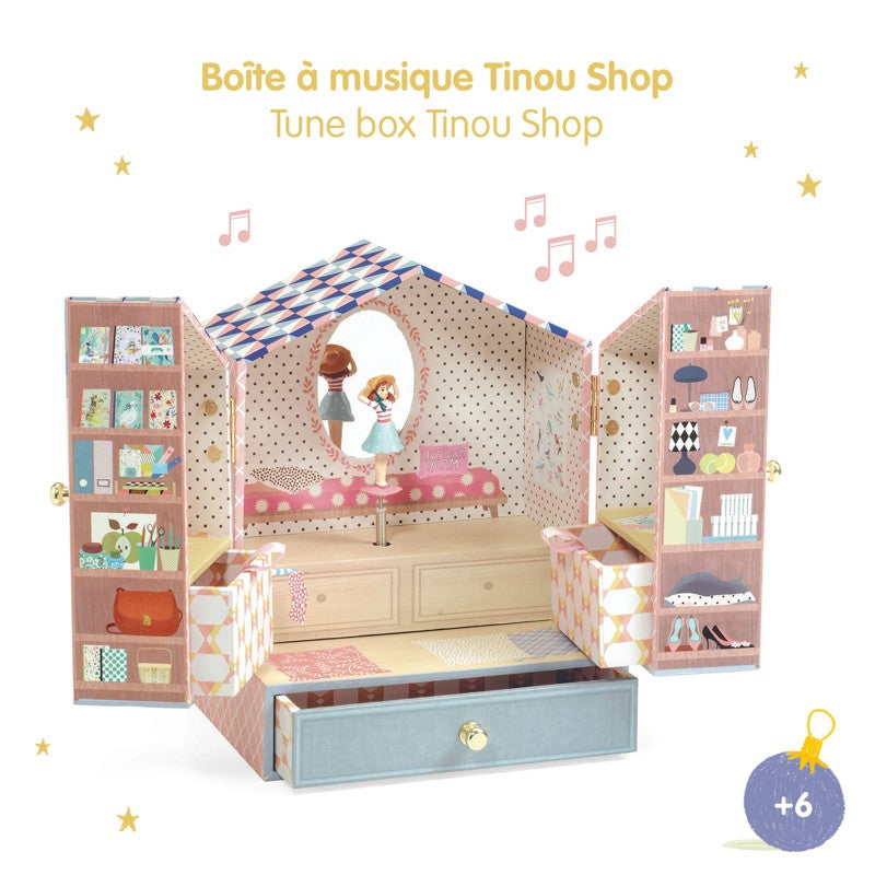 DJECO - MUSIC JEWELLERY BOX: TINOU SHOP 