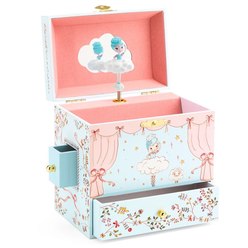 DJECO - BALLERINA ON STAGE MUSIC JEWELLERY BOX 