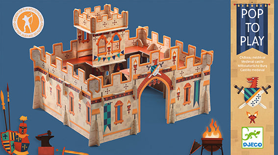 DJECO - POP TO PLAY MEDIEVAL CASTLE