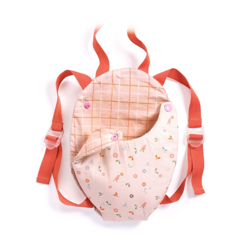 DJECO - POMEA: LAVENDER BABY DOLL CARRIER 