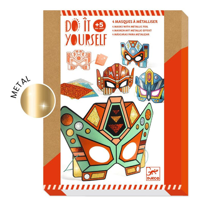 DJECO - DO IT YOURSELF: SUPER ROBOT MASKS 