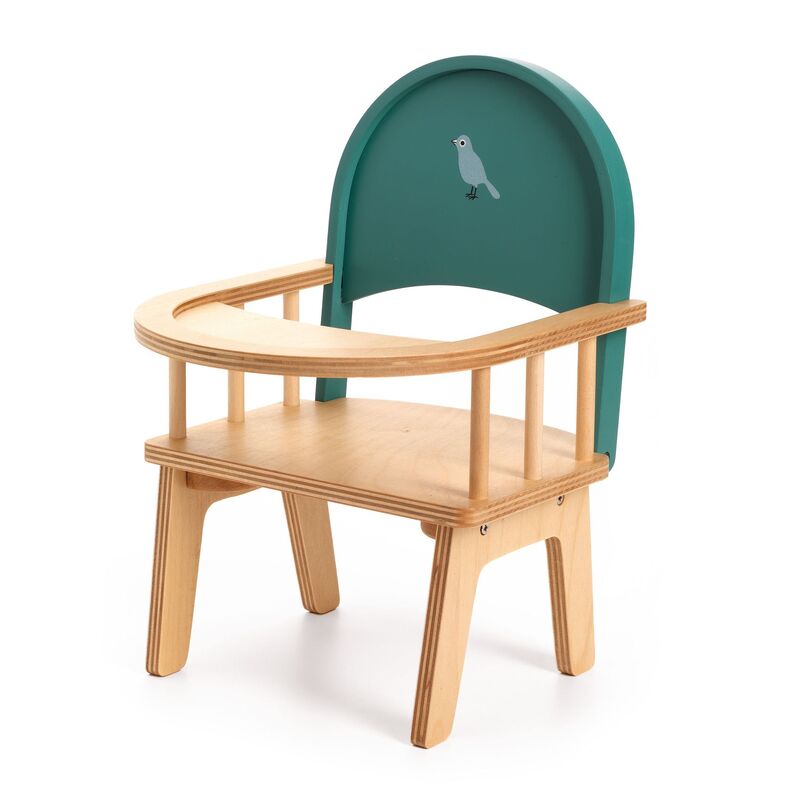 DJECO - POMEA: BABY DOLLS HIGH CHAIR 