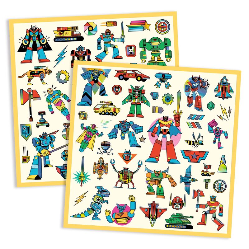 DJECO - STICKERS: ROBOT 